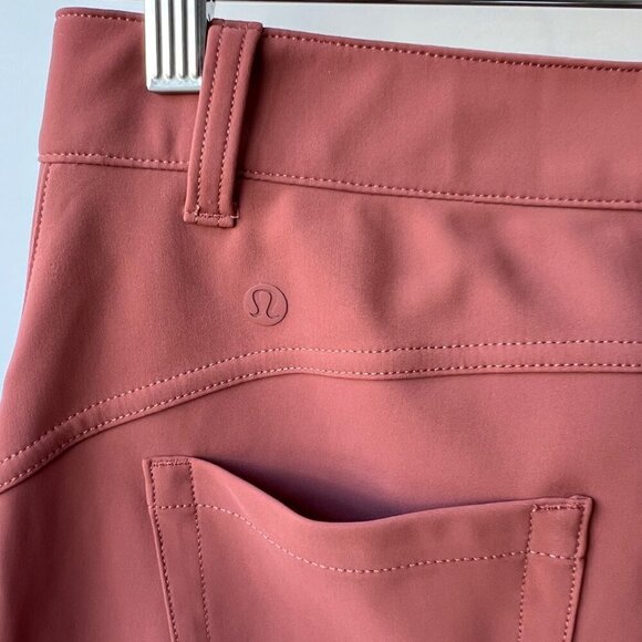 Lululemon City Sleek 5 pockets skinny pants, Dark terracotta, Size 28 H50 - Picture 8 of 11
